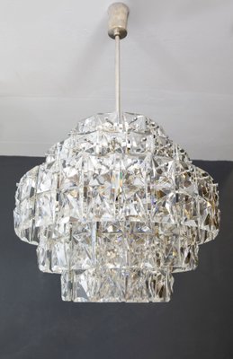 6-Tiered Crystal Ceiling Lamp from Kinkeldey, 1974-GCG-754055