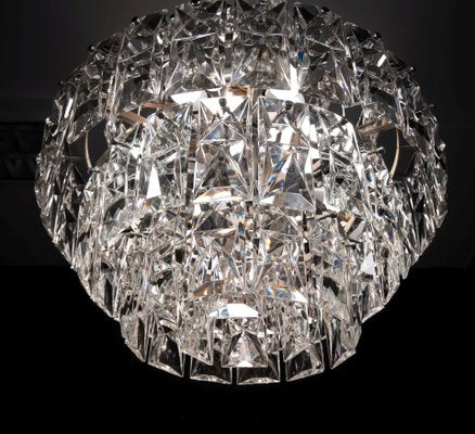 6-Tiered Crystal Ceiling Lamp from Kinkeldey, 1974-GCG-754055