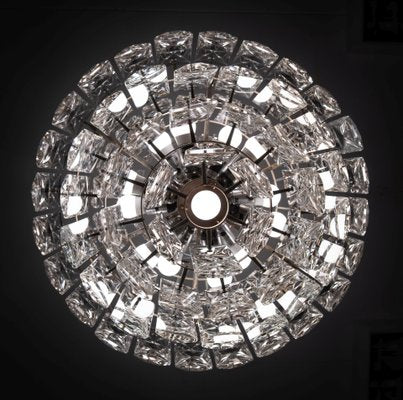 6-Tiered Crystal Ceiling Lamp from Kinkeldey, 1974-GCG-754055