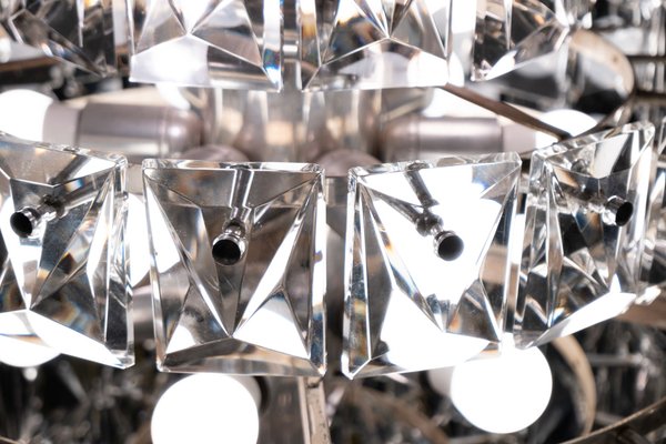 6-Tiered Crystal Ceiling Lamp from Kinkeldey, 1974-GCG-754055