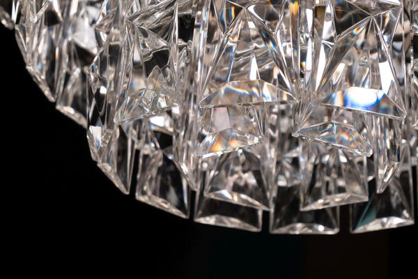 6-Tiered Crystal Ceiling Lamp from Kinkeldey, 1974-GCG-754055