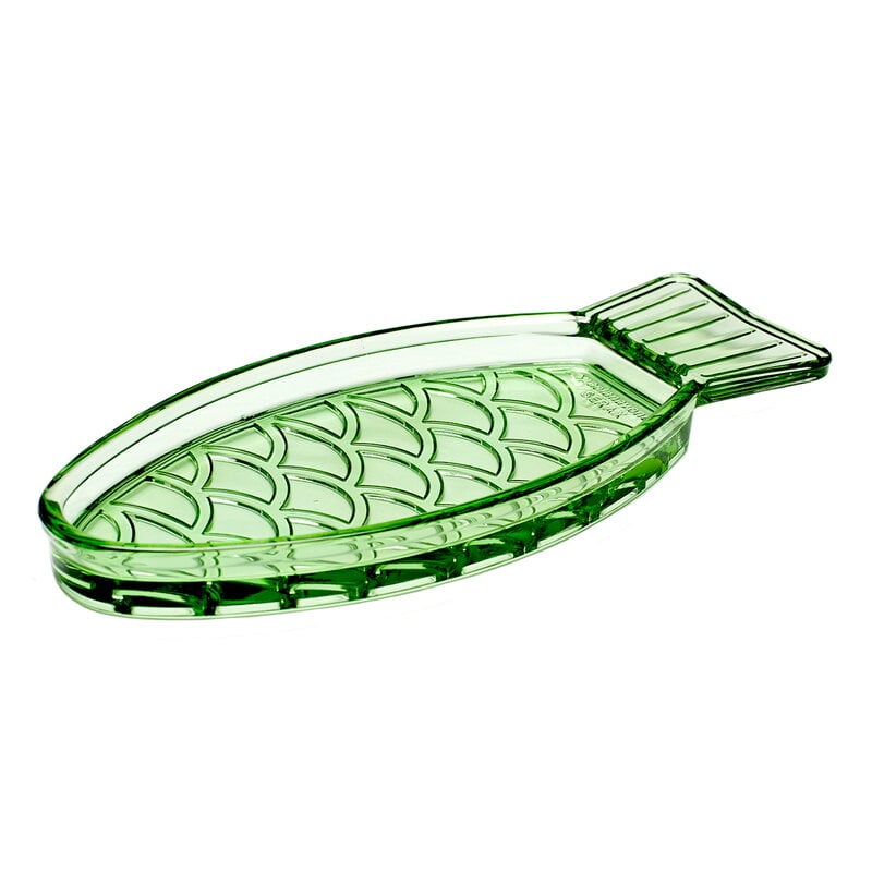 Fish & Fish serving dish by Serax #23 x 10 cm, green #