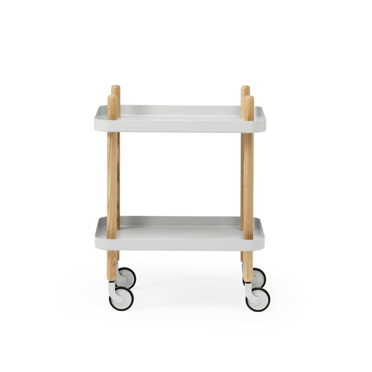 Block Trolley by Normann Copenhagen #Light gray / Oak