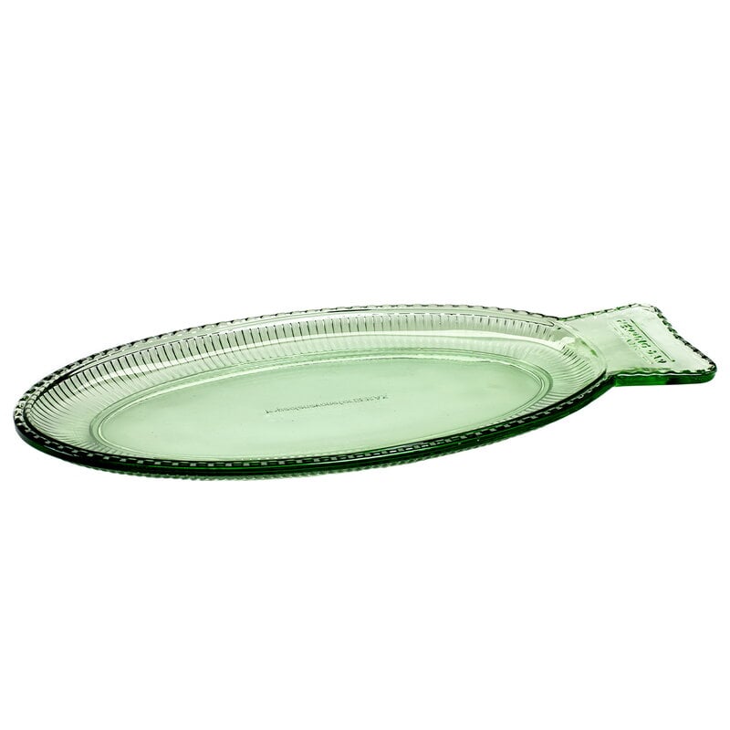 Fish & Fish serving dish by Serax #35 x 16 cm, green #