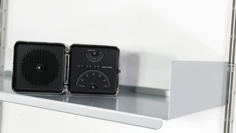 606 Wall System in Metal by Dieter Rams for Vitsoe