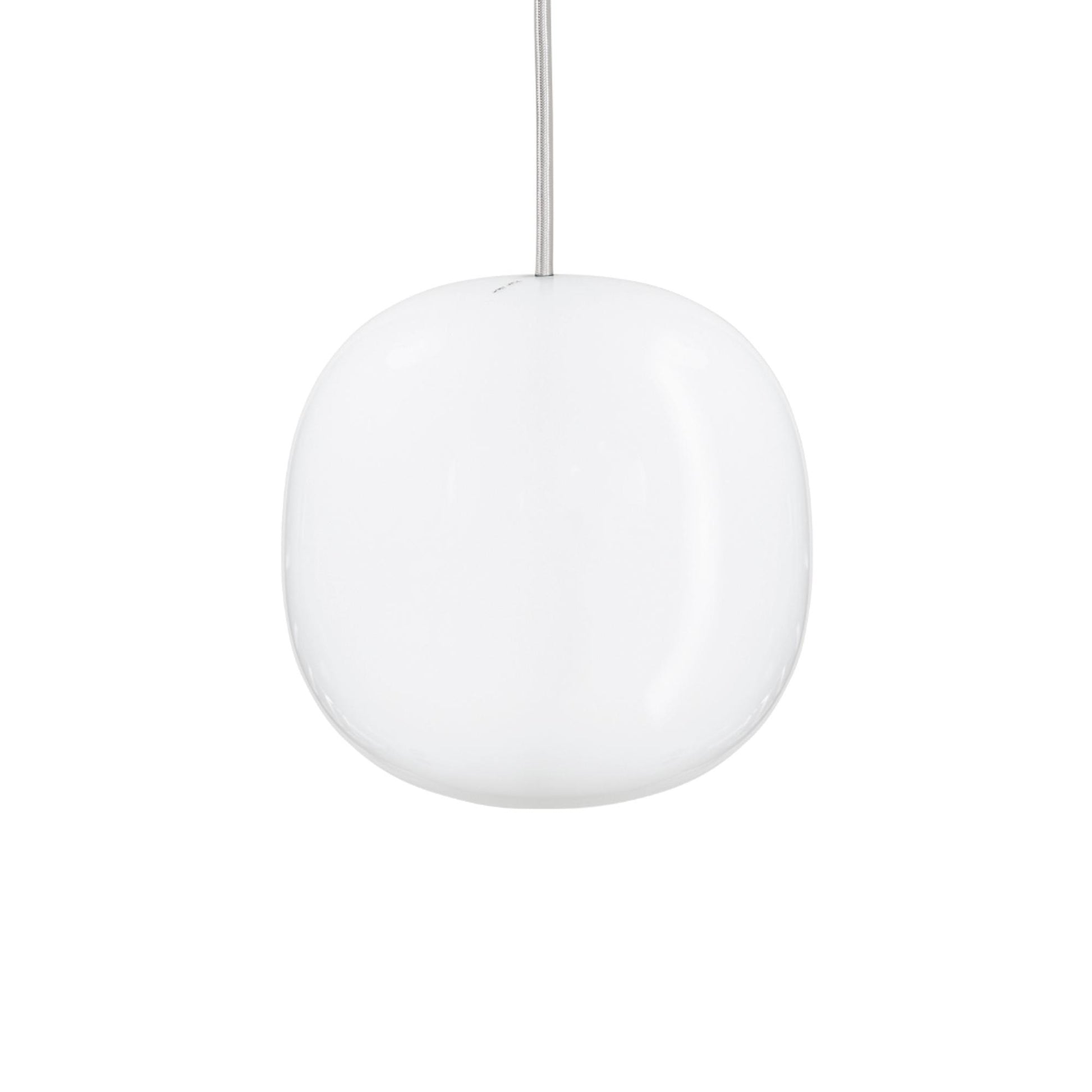 Superkube 150P Pendant Lamp by Piet Hein #Opal with White Cord