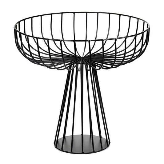 Catu basket with stand by Serax #black #