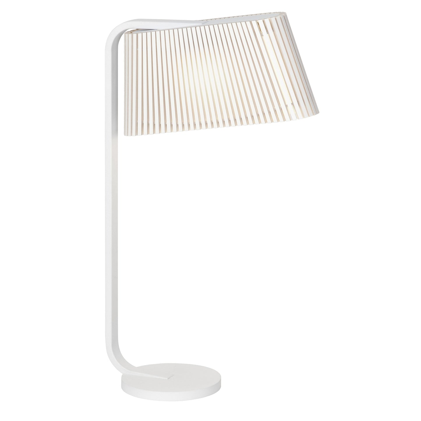 Owalo 7020 Table Lamp by Secto #White