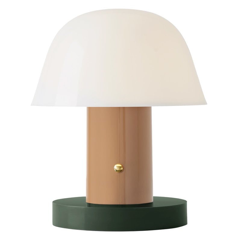 Setago JH27 table lamp by &Tradition #nude - forest #