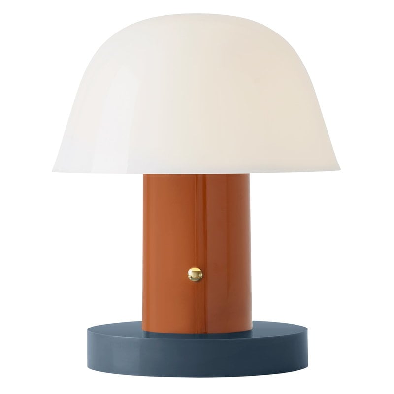 Setago JH27 table lamp by &Tradition #rust - thunder #