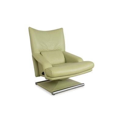 6500 Leather Armchair in Green - Yellow from Rolf Benz-RQW-2036288