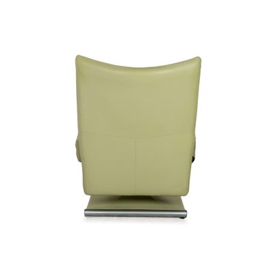 6500 Leather Armchair in Green - Yellow from Rolf Benz-RQW-2036288