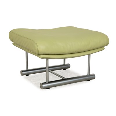 6500 Leather Stool in Green - Yellow from Rolf Benz-RQW-2036304