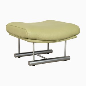 6500 Leather Stool in Green - Yellow from Rolf Benz-RQW-2036289