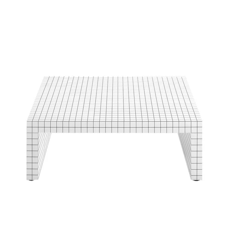 Quaderna 656 - Low Honeycomb Coffee Table by Zanotta