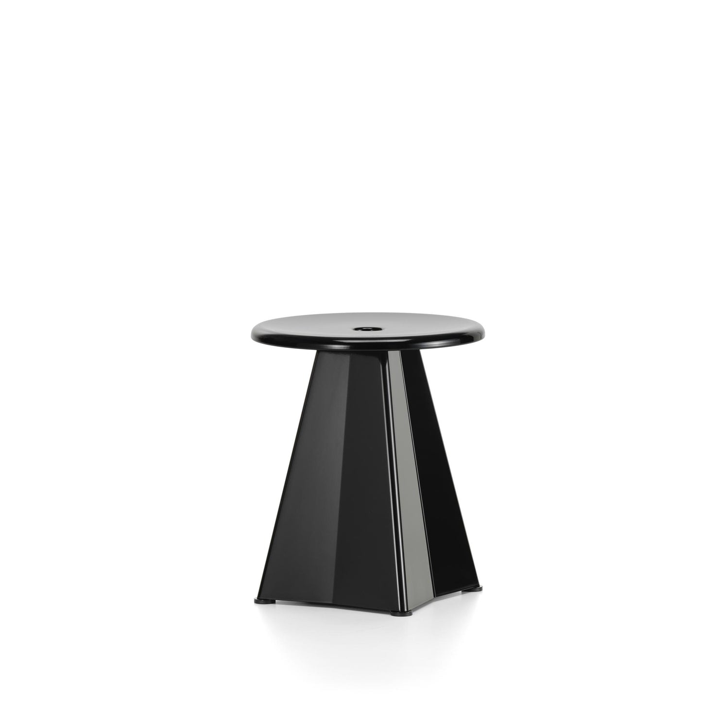 Tabouret Métallique Stool by Vitra #Deep Black