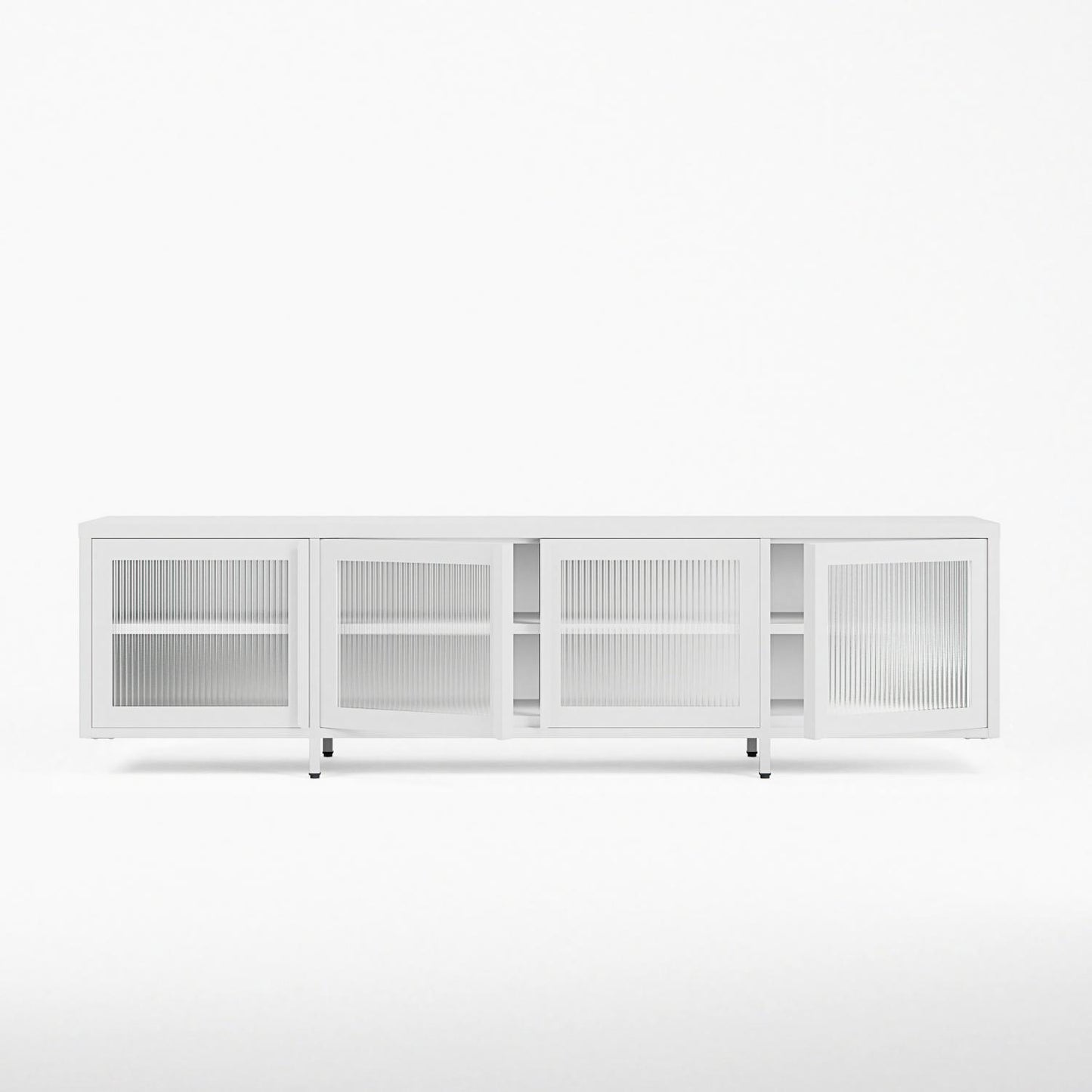 Department Store TV Bench 180 cm White