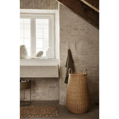 Ferm Living Braided Laundry Hamper Natural