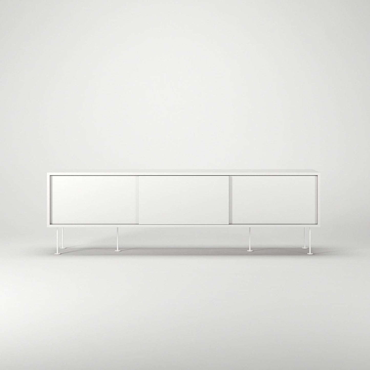 Decotique Vogue TV Bench With Legs 180 White
