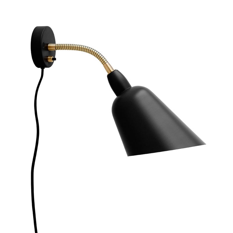 Bellevue AJ9 wall lamp by &Tradition #black - brass #