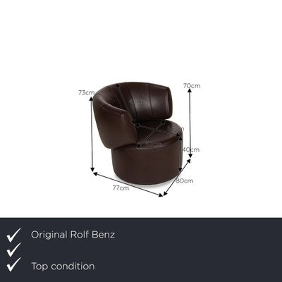 684 Leather Armchair from Rolf Benz-RQW-2040616