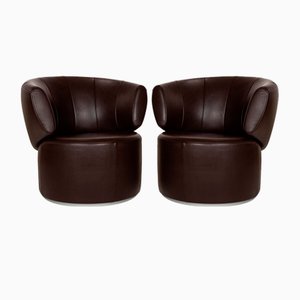 684 Leather Armchairs from Rolf Benz, Set of 2-RQW-2040633