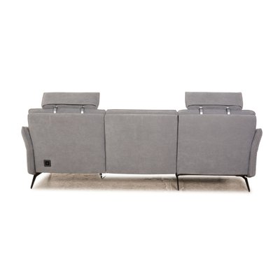 6902 Corner Sofa in Blue Gray Fabric from Himolla-RQW-1748328