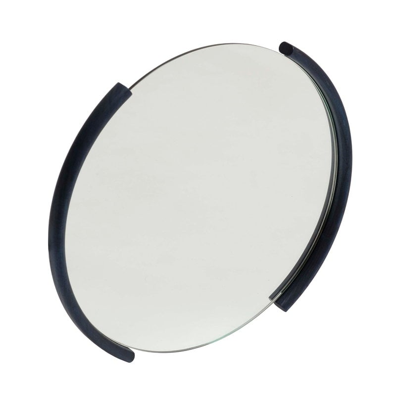 Split mirror by Ariake #small, black #