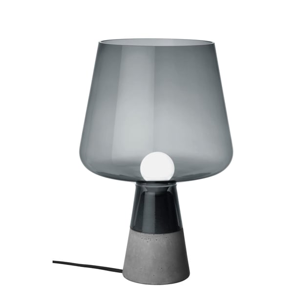 Leimu table lamp 30 cm by Iittala #grey #