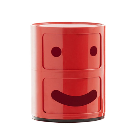 Componibili Smile storage unit 1 by Kartell #2 modules, red #