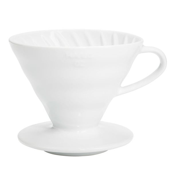 Hario V60 coffee dripper size 02 by Hario #white porcelain #