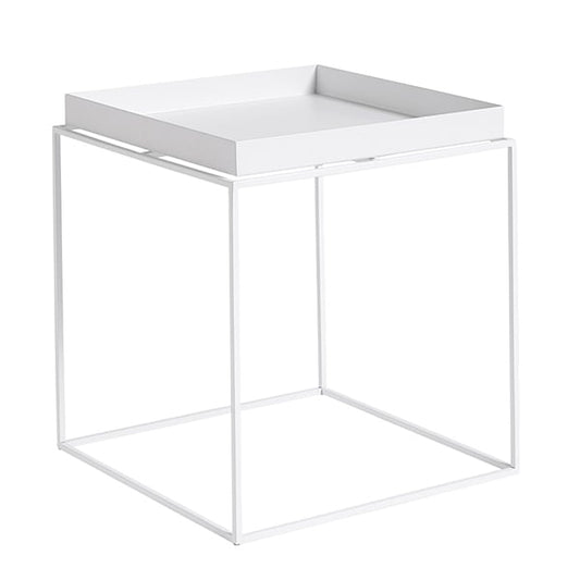 Tray table medium square, white