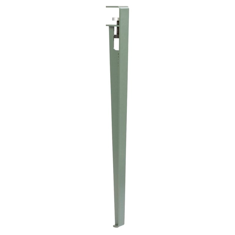 Table and desk leg 75 cm by TIPTOE #1 piece, eucalyptus grey #