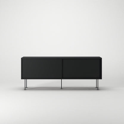 Decotique Vogue TV Bench With Legs 136 Anthracite/ Black