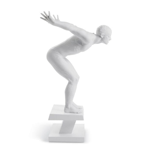Swimmer Man Figurine by Lladró