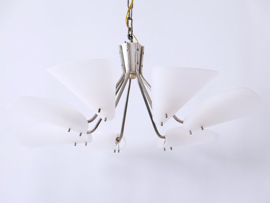 7-Armed Pendant Lamp, Germany, 1950s-WPT-1405262