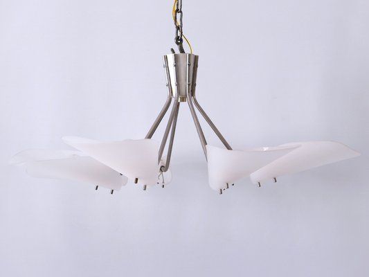 7-Armed Pendant Lamp, Germany, 1950s-WPT-1405262