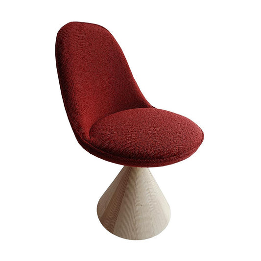 ROMBY - Swivel solid wood chair