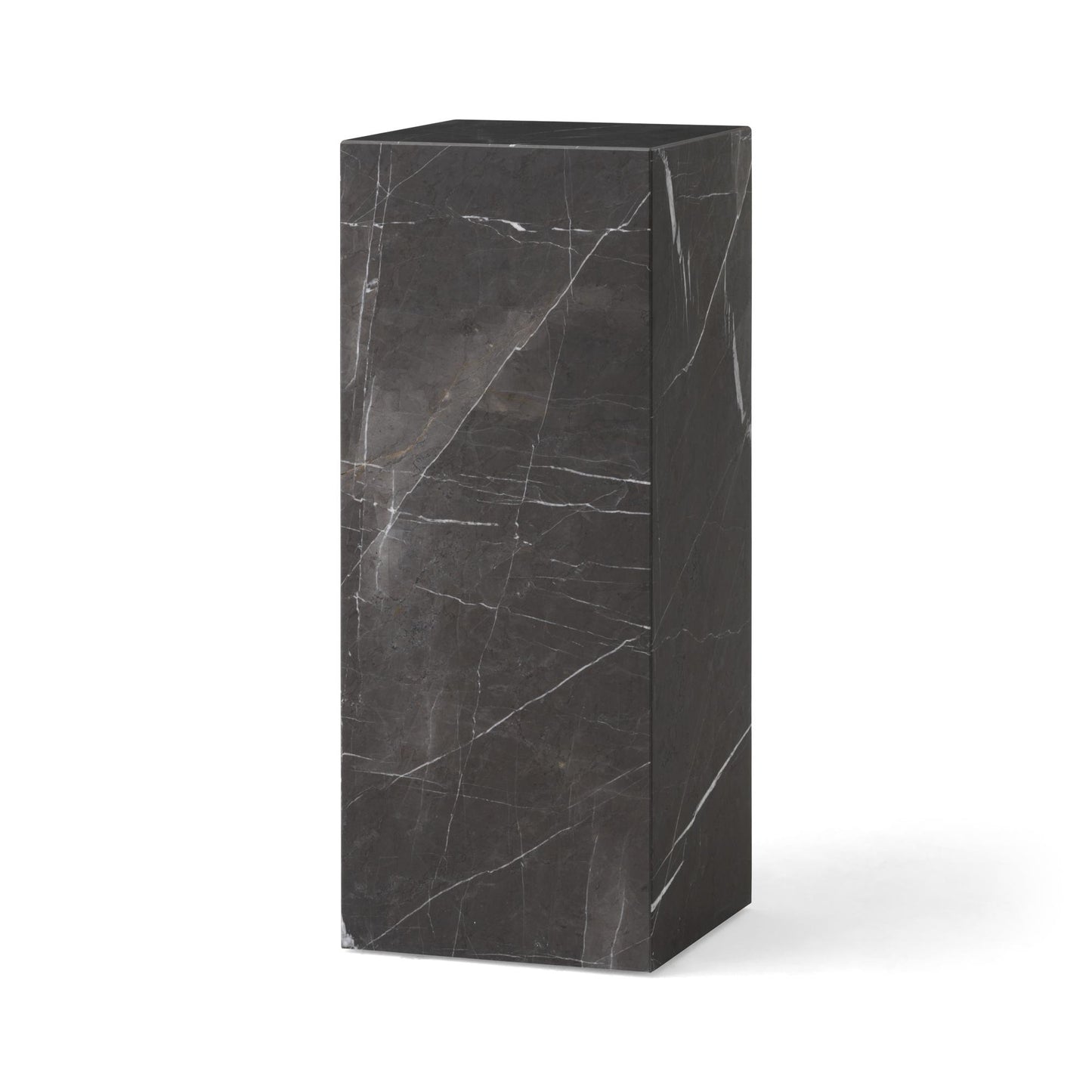 Plinth Pedestal by Audo #Gray Kendzo Marble