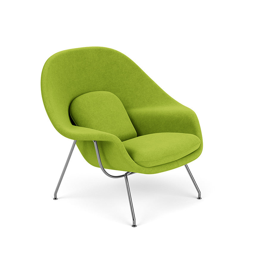 Womb Chair Medium (Frame - Polished Chrome / Upholstery Material - Ultrasuede) (Request Info)