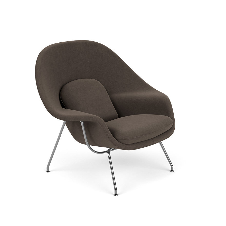 Womb Chair Medium (Frame - Polished Chrome / Upholstery Material - Ultrasuede) (Request Info)