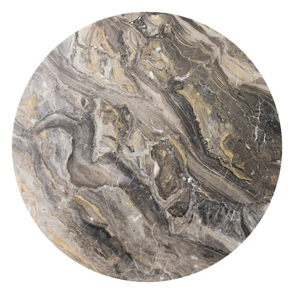 Androgyne table top for side table, 65 cm, Grey Galaxy