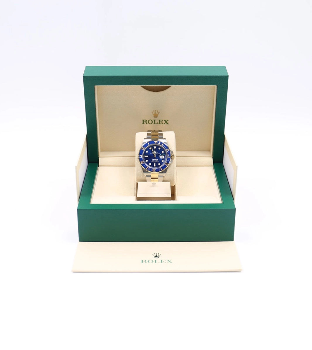 [빈티지/매장즉시발송] Rolex® Submariner Date 41 (41mm | 블루 다이얼 | 스틸 & 옐로우 골드 콤비)