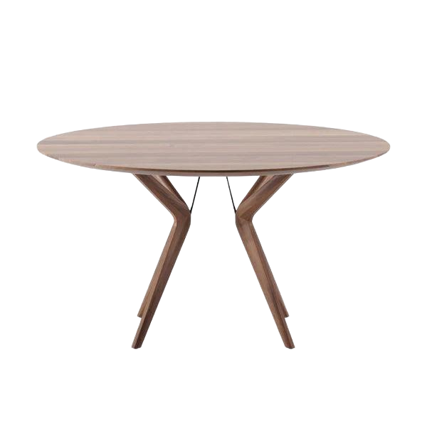 Lakri - Round Wooden Table by Artisan
