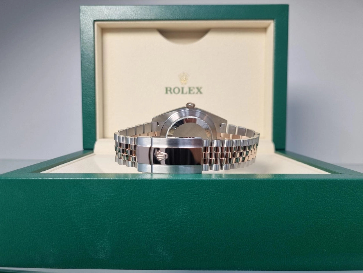 [빈티지/매장즉시발송] Rolex® Datejust 41 (41mm | 초코 바인덱스 | 로즈골드 | 플루쥬빌)