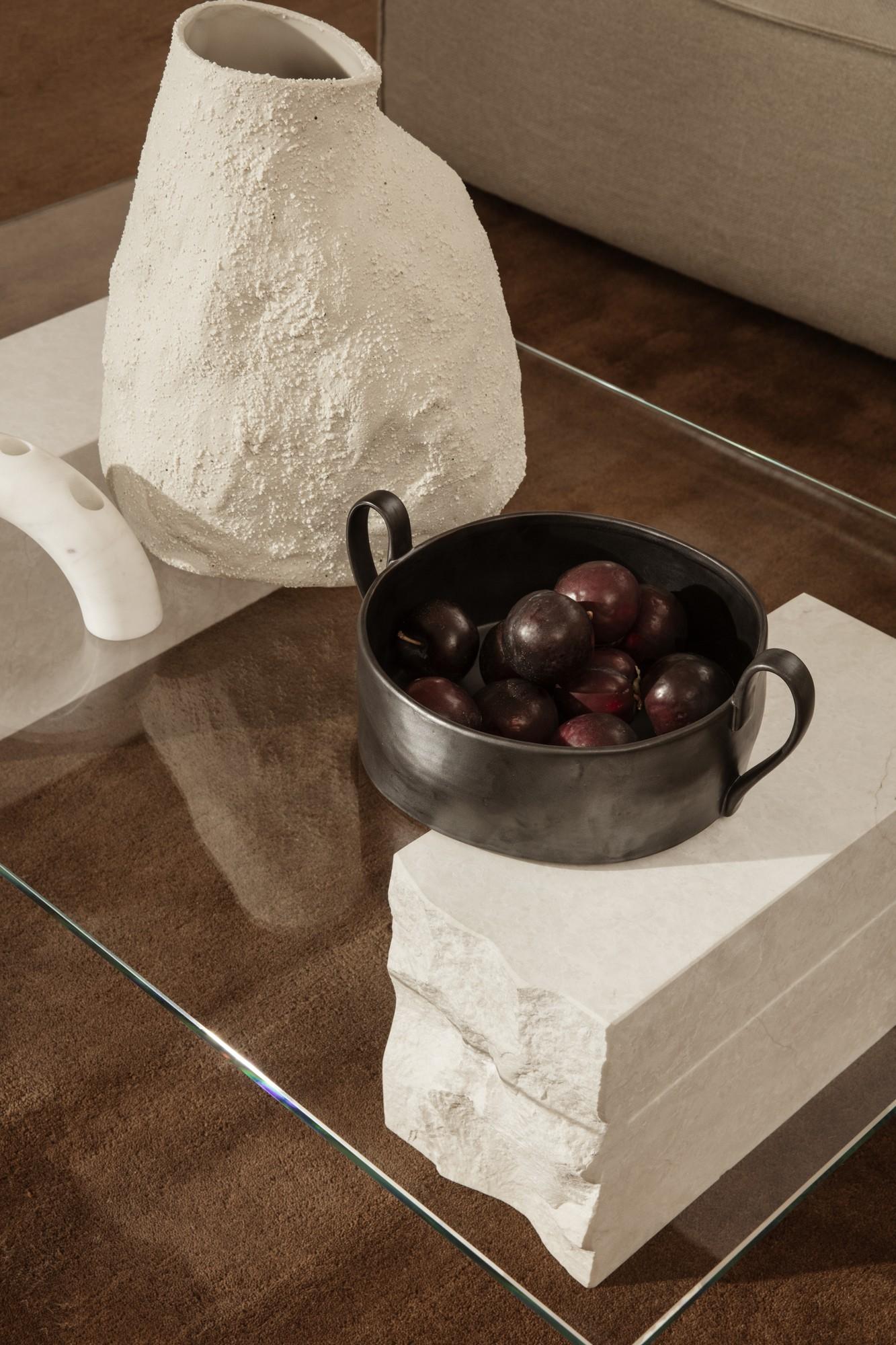 Ferm Living Mineral Coffee Table Bianco Curia Marble