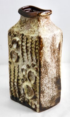 7802-30 Ceramic Rectangular Vase from Carstens, West Germany, 1960s-MJY-1448611