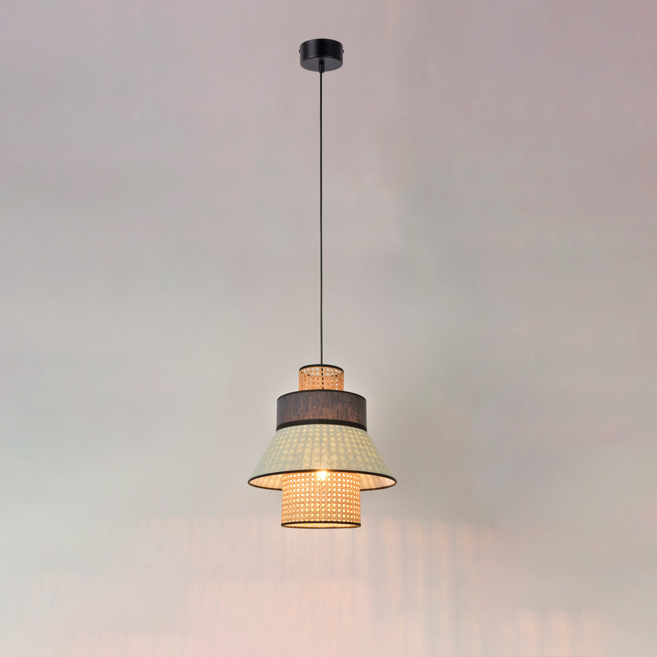 Pendant Lamp Singapour Xml by Market Set #Almond/Anthracite