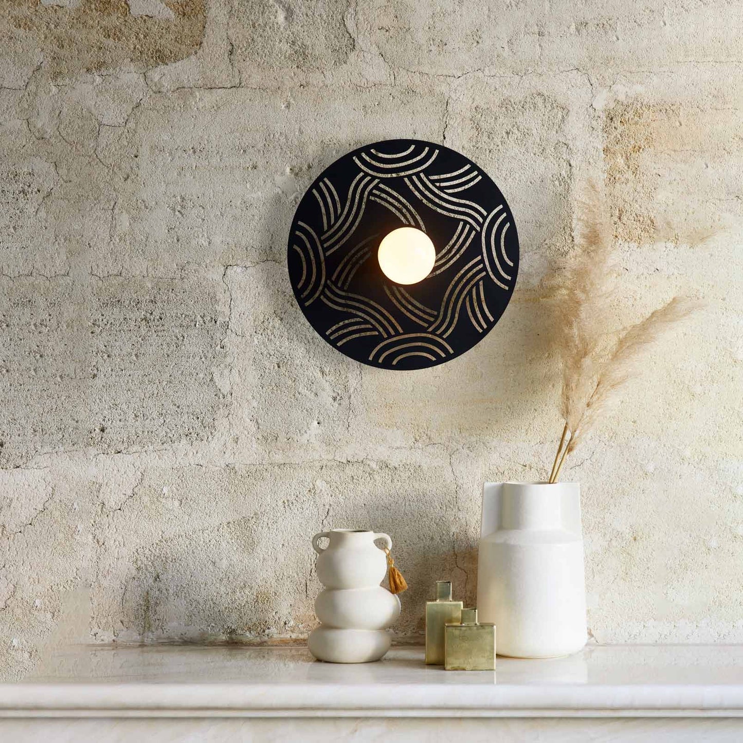 Wall Lamp Ariane by Market Set #Black