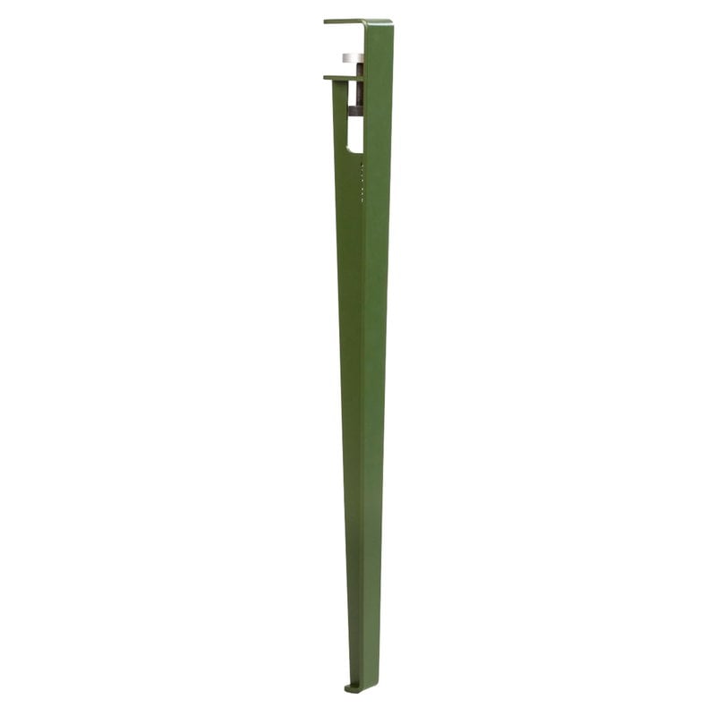 Table and desk leg 75 cm by TIPTOE #1 piece, rosemary green #